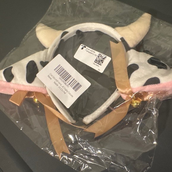 Accessories - Cow Ears for Halloween or Cosplay with bells